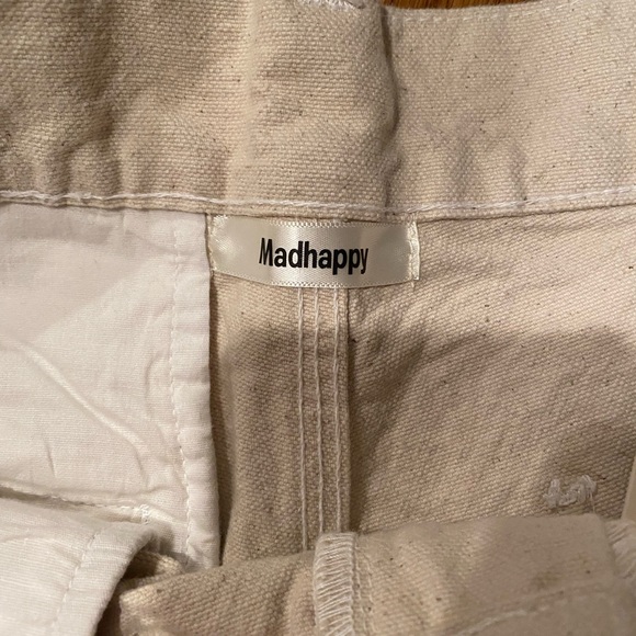 BRAND NEW MADHAPPY BEIGE CARGO PANTS - Picture 2 of 3